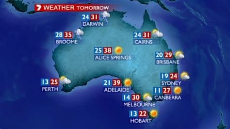 My Late Night Notebook: Video: The Weather forecast in Australia