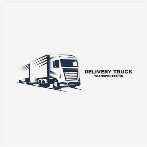 Premium Vector | Delivery truck logo, truck icon