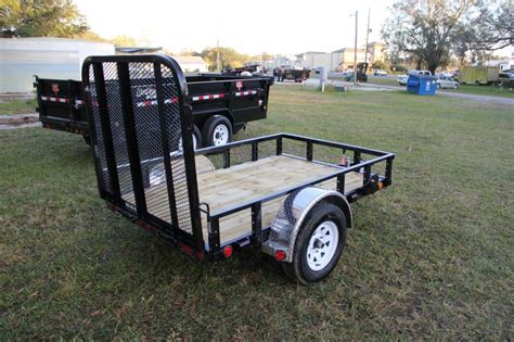 5x8 PJ Trailers | Utility Trailer | Right Trailers | New And Used Cargo, Flatbed and Dump ...