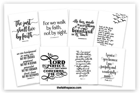 60 Free printable Bible verses to encourage your faith - (2023)