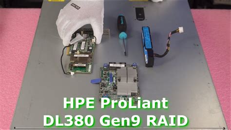 HPE ProLiant DL380 Gen9 | RAID Overview | RAID Card Options | Installation | RAID Configuration ...