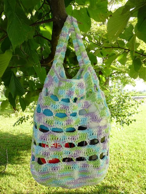 Nancy's Crochet: Stash Bag + Hurricane Irene