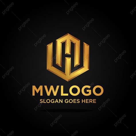 Luxury Monogram Vector Hd Images, Monogram Luxury Letter Mw Logo Vector ...