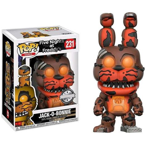 Five Nights at Freddy's Funko POP! Games Jack-O-Bonnie Vinyl Figure ...