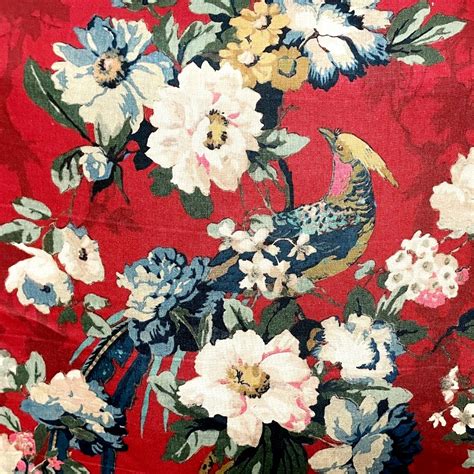 Longwood - Crimson - Online Fabric Store - Decorator Fabric & Trim ...