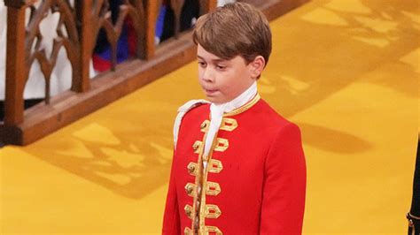 Prince George As King Charles’ Page Of Honour At Coronation: Photos ...