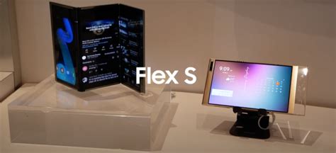 Samsung Flex S, Flex G, Flex Note, and Flex Slidable showcased at the CES 2022 - Gizmochina