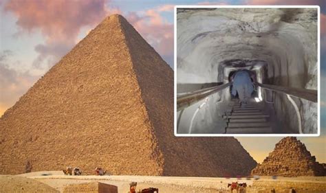 Egypt mystery: 'Strange door' found inside Great Pyramid explored by ...