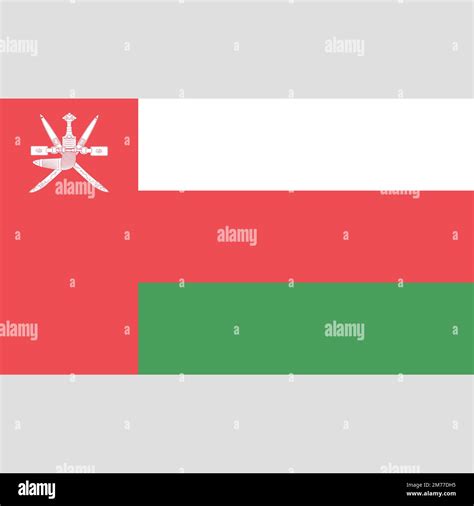 Vector Oman flag, Oman flag illustration, Oman flag picture, Oman flag image Stock Vector Image ...