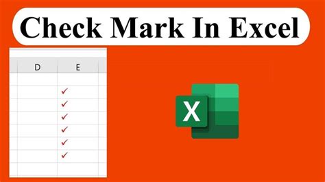 How To Insert Check Mark Symbols In Excel | Excel tutorials, Excel, Words