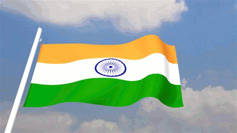 India Flag Waving Animated Gif Cute Download Hd Wallpapers Images