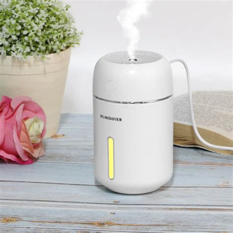 LYUMO USB Humidifier Air Purifier Portable Mini Humidifier Hydrating Air Mist Purifier for Home ...