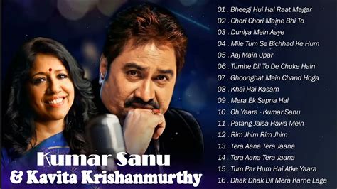 Superhit of Kavita krishnamurthy &Kumar Sanu Bollywood Hindi Jukebox ...