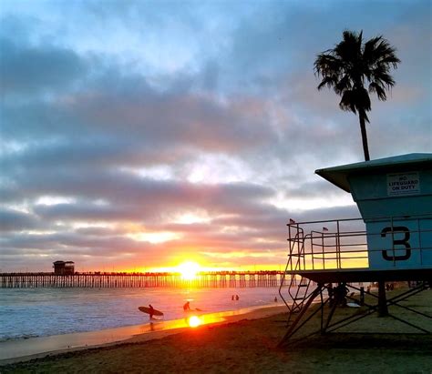 Sunset At Oceanside Pier : Photo Of The Day | Carlsbad, CA Patch