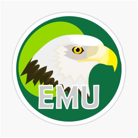 "Eastern Michigan University Mascot" Sticker for Sale by williamiyov | Redbubble