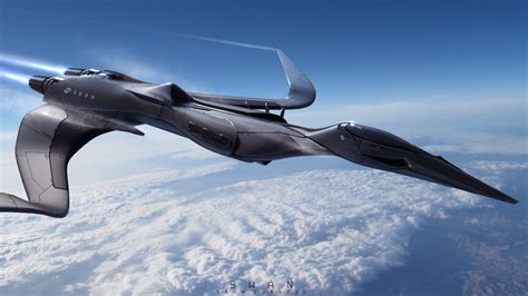 Future Jet ( S W A N . V2 ) - Concept by EdonGuraziu on DeviantArt