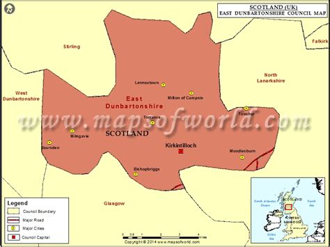 East Dunbartonshire Map | East Dunbartonshire Council Map