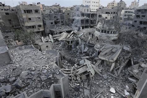 Before and after in photos: New satellite images show destruction in Gaza