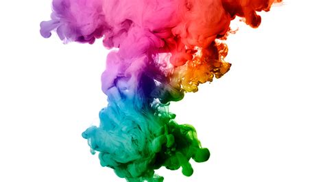 Rainbow of Acrylic Ink in Water. Color Explosion - DB Kimya San. ve Tic ...