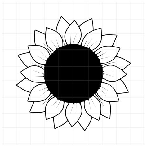 Free Sunflower Svg File 519 SVG PNG EPS DXF File - 20000 SVG Free Clipart | Public Domain Vectors