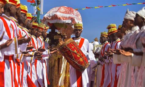 Ethiopian epiphany festival celebrated in Addis Ababa, Ethiopia ...