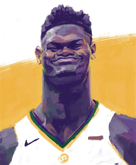 Zion Williamson – Blake Loosli Illustration