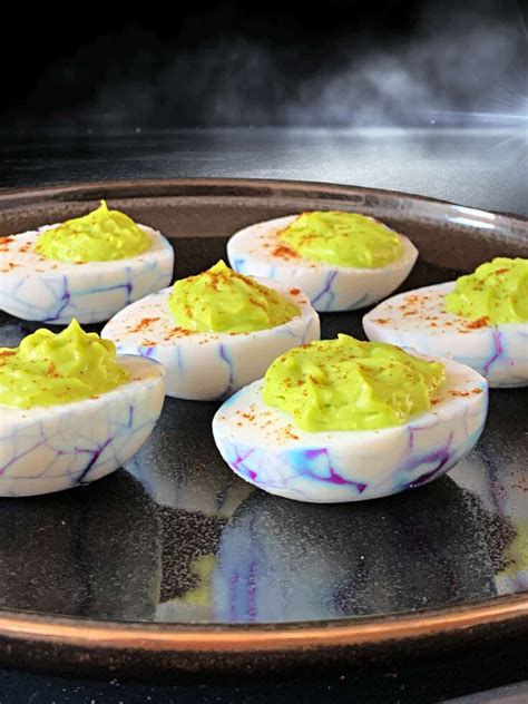 Halloween Deviled Eggs Recipe That's SUPER Spooky!