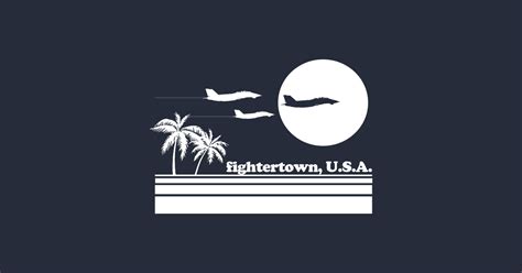 Fightertown USA Retro - Top Gun - T-Shirt | TeePublic