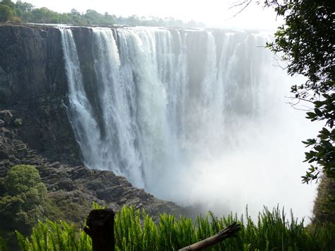 Victoria Falls, Seen from the Zimbabwe side of the Falls - September ...