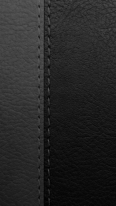 Black Leather iPhone 12 Wallpaper