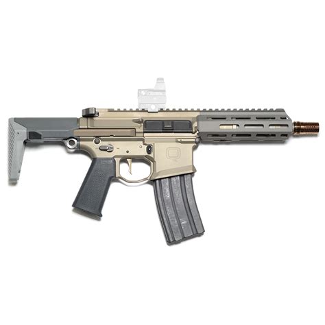 Q, LLC Honey Badger, 300 Blackout 7in. Barrel SBR, FDE (HB-300BLK-7IN ...