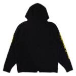 Chrome Hearts Yellow Logo Cashmere Hoodie - chromhearts.com