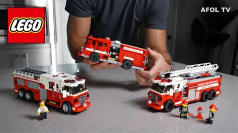 New LEGO Fire Trucks! | Lego fire, Lego city fire truck, Lego