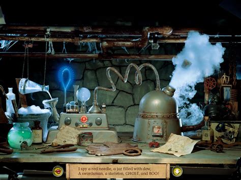 I Spy Spooky Night - "Inventor's Workshop" (recipe for a ghost) | I spy books, Environment ...