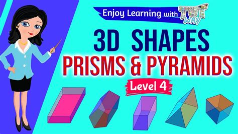 Prisms and Pyramids | Grade 3 & 4 Math | TutWay - YouTube