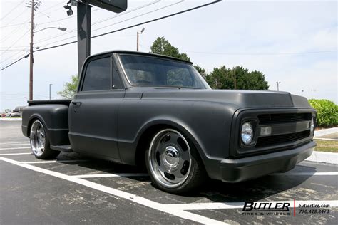 Chevrolet C10 with 22in US Mags Big Slot Wheels exclusively from Butler ...