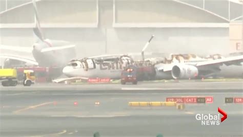 WATCH: Video from on board Emirates crash landing captures panic ...