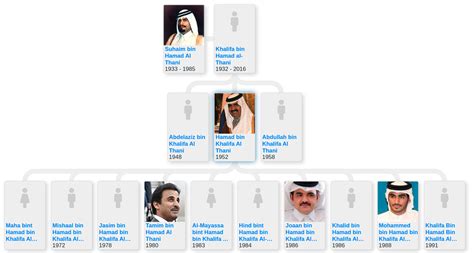 Family tree of Tamim bin Hamad Al Thani - Blog for Entitree