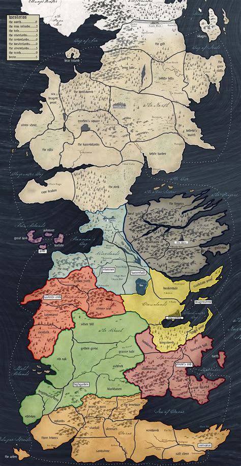 Best 25+ Map of westeros ideas on Pinterest | Game of thrones map, Game of trones and Got map