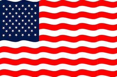 Waving American Flag Png