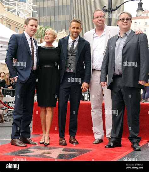 Ryan Reynolds, Family during Ryan Reynolds Hollywood Star Ceremony held ...