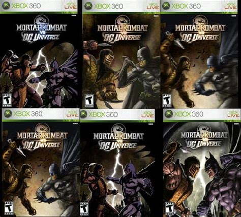 Evolution of the Mortal Kombat VS DC Universe cover art : r/MortalKombat