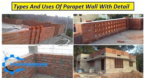 Types And Uses Of Parapet Wall With Detail - Engineering Information Hub