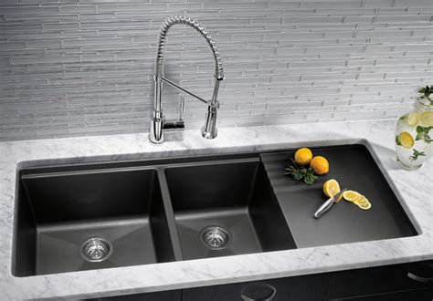 Kitchen Sinks: Granite Composite Offers Superior Durability