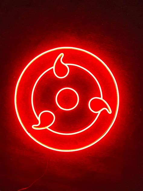 Buy "sharingan" Naruto Neon sign Online – Neonzastudio