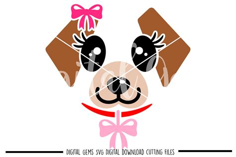 Dog face SVG / EPS / DXF Files (71863) | SVGs | Design Bundles