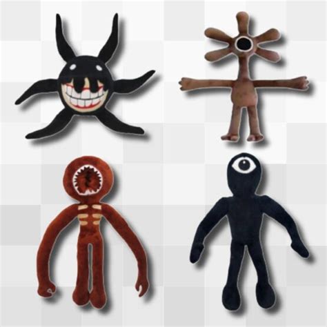 Doors Plush Roblox Door Plush Toy 4PCS - Doors Plush