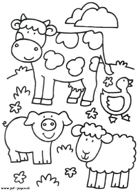 animal coloring pages printable farm animals colouring pages farm animals colori... - TSgos ...