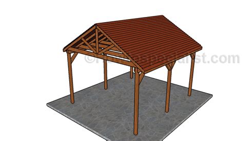 Picnic shelter plans | HowToSpecialist - How to Build, Step by Step DIY Plans