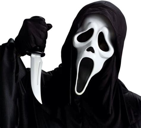 Scream Mask ~ Ghostface ~ Scream Killer Officially Licensed Movie Mask ...